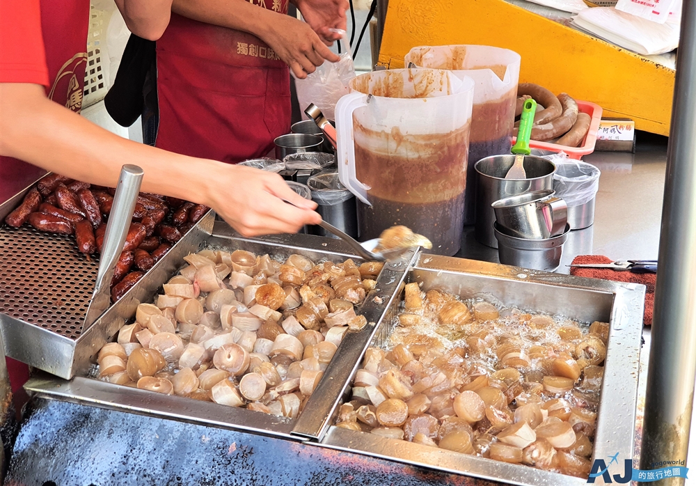 2025台中大甲美食 嘉家樂肉圓、東港肉圓、一路發綠豆沙、芋香包、康家阿嬤ㄟ粉腸、紅外線烤玉米