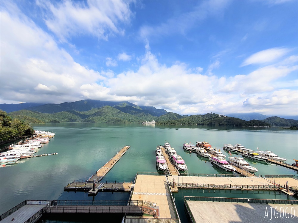 碼頭水沙連大飯店：日月潭湖景飯店 湖景雙人房 與涵碧樓看同一面湖景