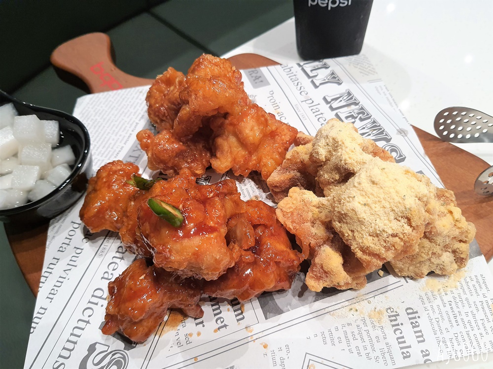 桃園美食 桃園統領bb.q CHICKEN:韓式炸雞最大連鎖品牌來桃園