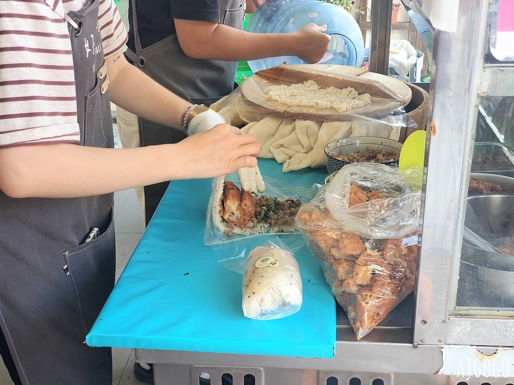 好飯糰 桃園文昌公園旁的傳統飯糰早餐 好大一顆