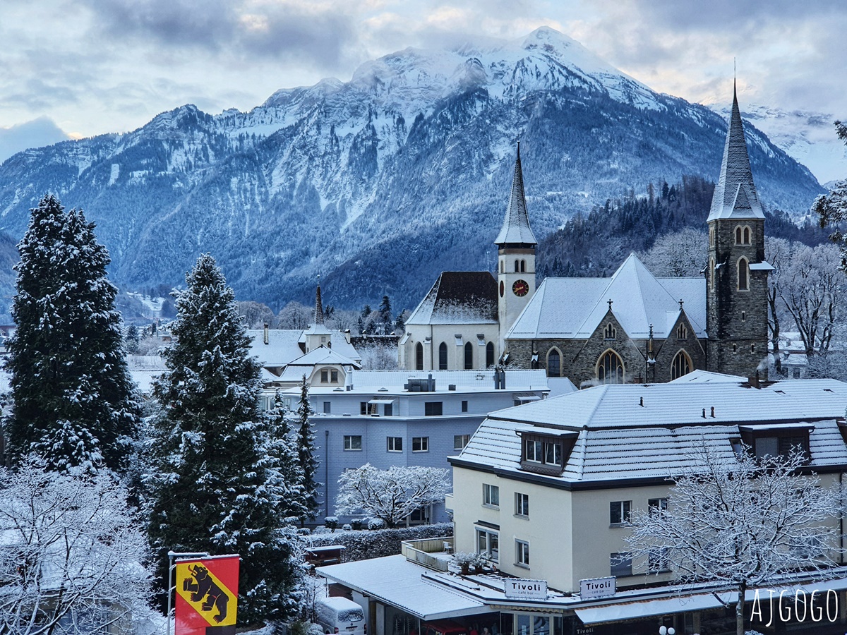 因特拉根飯店推薦：貝烏里瓦奇林德納大酒店 Hotel Beau Rivage Interlaken 經典雙人房、早餐分享