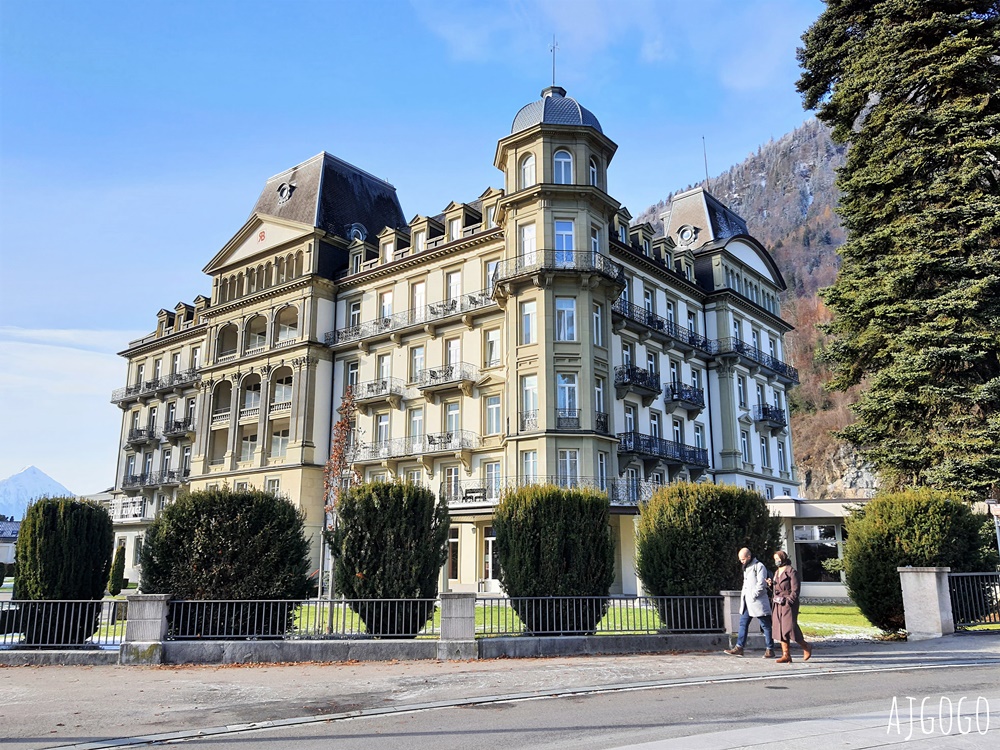 因特拉根飯店推薦：貝烏里瓦奇林德納大酒店 Hotel Beau Rivage Interlaken 經典雙人房、早餐分享