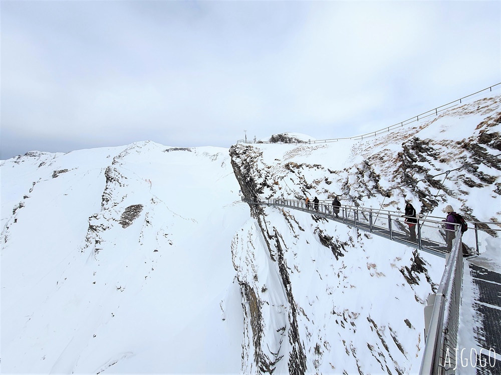 瑞士 菲斯特纜車 First 少女峰區 格林德瓦熱門健行、滑雪地點