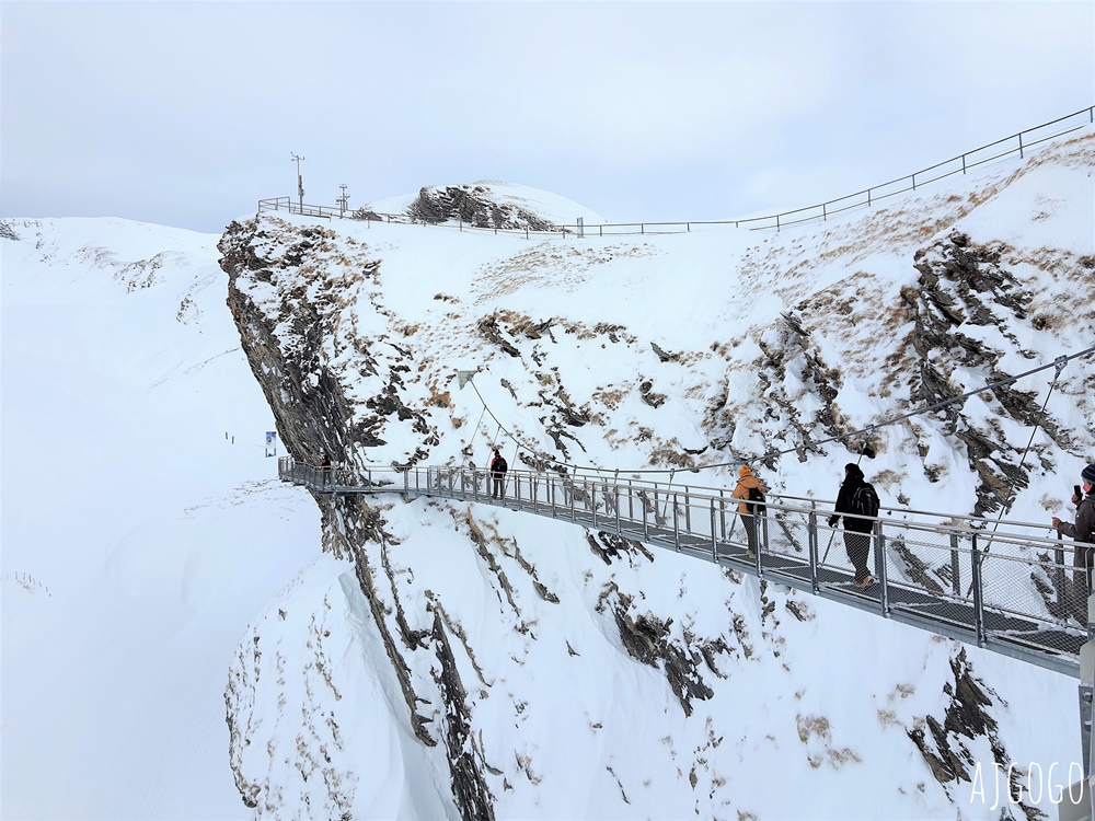 瑞士 菲斯特纜車 First 少女峰區 格林德瓦熱門健行、滑雪地點