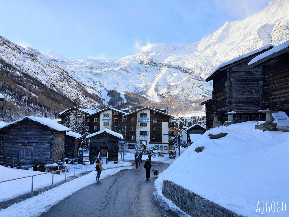 薩斯斐 Saas Fee 被4千公尺高山環抱的冰河故鄉 交通、景點分享