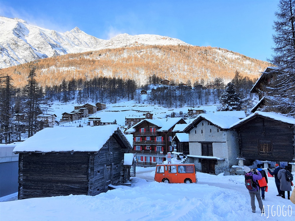 薩斯斐 Saas Fee 被4千公尺高山環抱的冰河故鄉 交通、景點分享