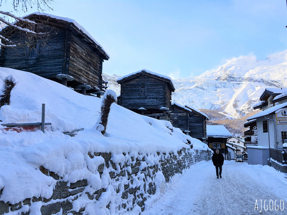 薩斯斐 Saas Fee 被4千公尺高山環抱的冰河故鄉 交通、景點分享