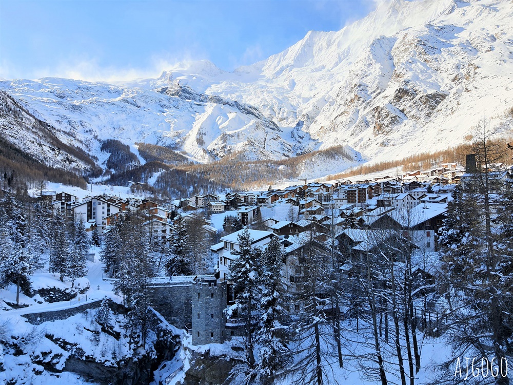 薩斯斐 Saas Fee 被4千公尺高山環抱的冰河故鄉 交通、景點分享