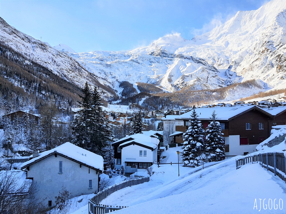 薩斯斐 Saas Fee 被4千公尺高山環抱的冰河故鄉 交通、景點分享