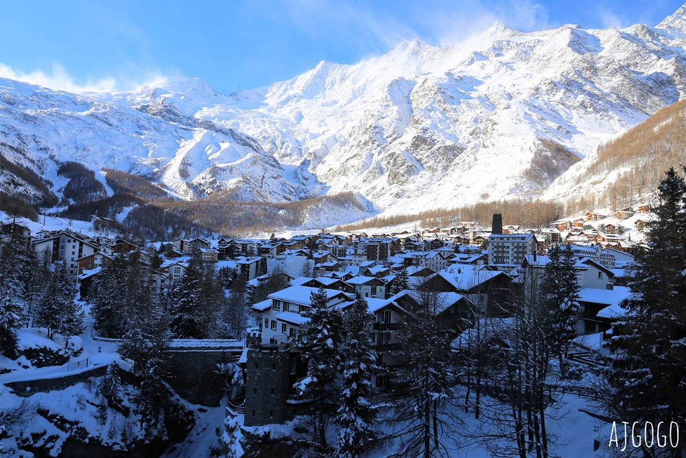 薩斯斐 Saas Fee 被4千公尺高山環抱的冰河故鄉 交通、景點分享