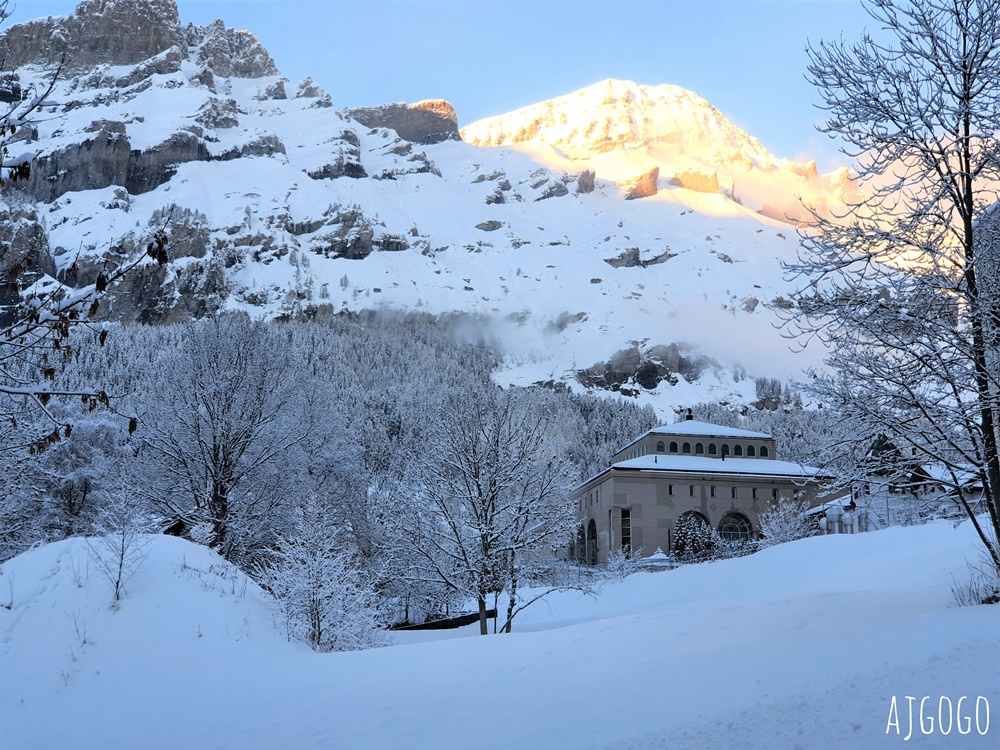 洛伊克巴德溫泉區、Leukerbad Thermal bath 策馬特近郊泡溫泉的好地方