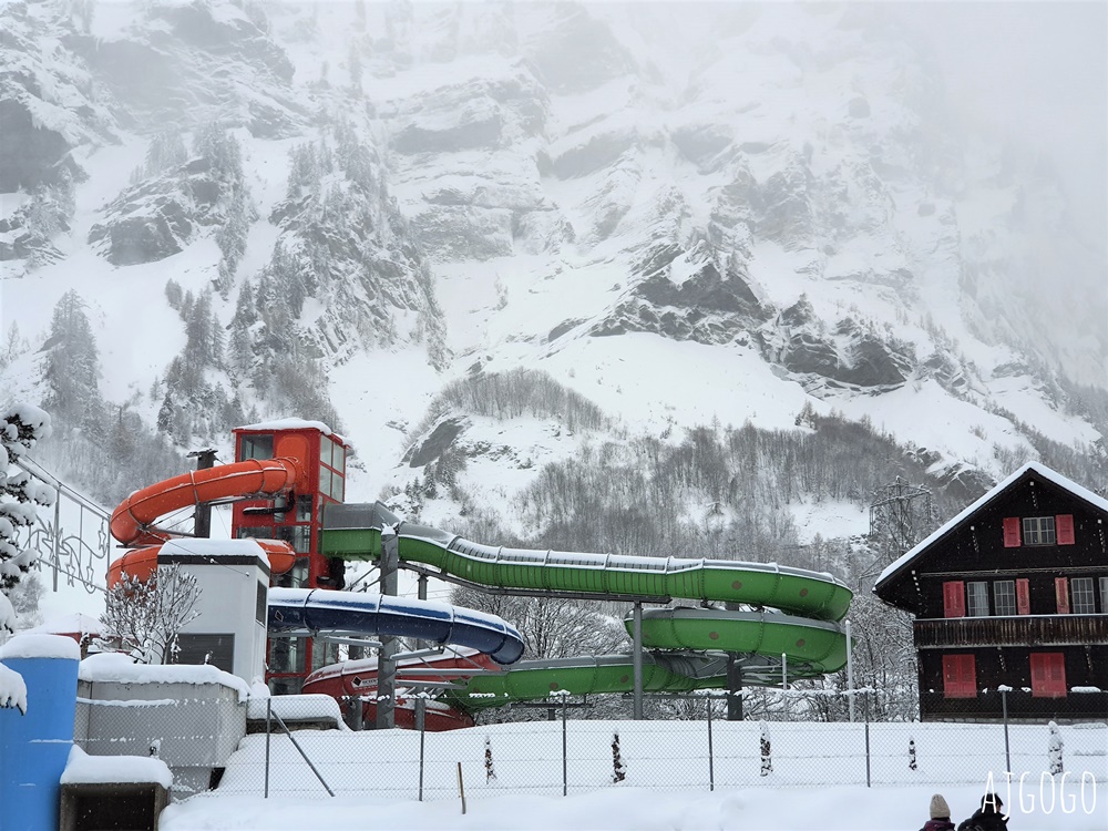 洛伊克巴德溫泉區、Leukerbad Thermal bath 策馬特近郊泡溫泉的好地方