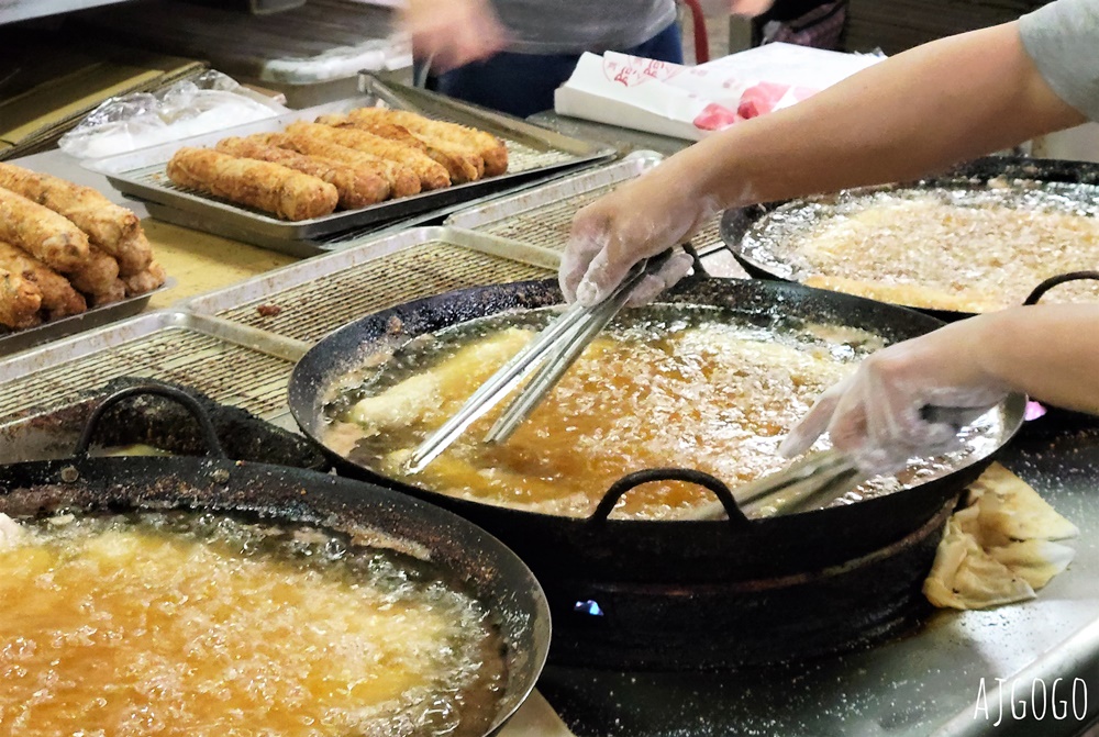 嘉義美食 阿富網絲肉捲 嘉義東市場超人氣小吃