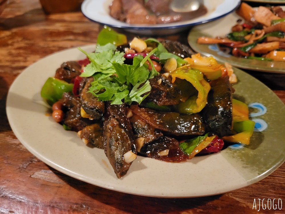 摸油湯酒菜飯館 桃園客家菜 古早味土角厝建築懷舊餐廳 菜單分享