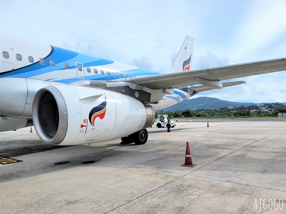 搭曼谷航空去蘇美島 曼谷-蘇美島 經濟艙、曼谷航空貴賓室 開箱PG151/124