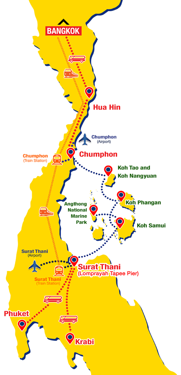 2025泰國龜島交通 前進世界潛水工廠Koh Tao 蘇美島、曼谷、華欣出發