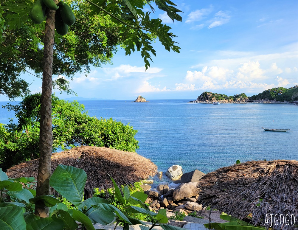 龜島海景咖啡廳與露天DIY工坊：Baan Talay / Baan Nam Cha 海洋碎玻璃手作課程