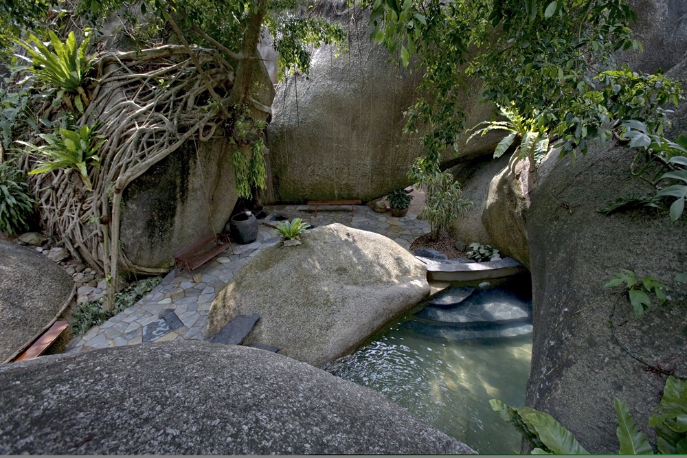 蘇美島按摩 Tamarind Springs Forest Spa 巨石森林三溫暖