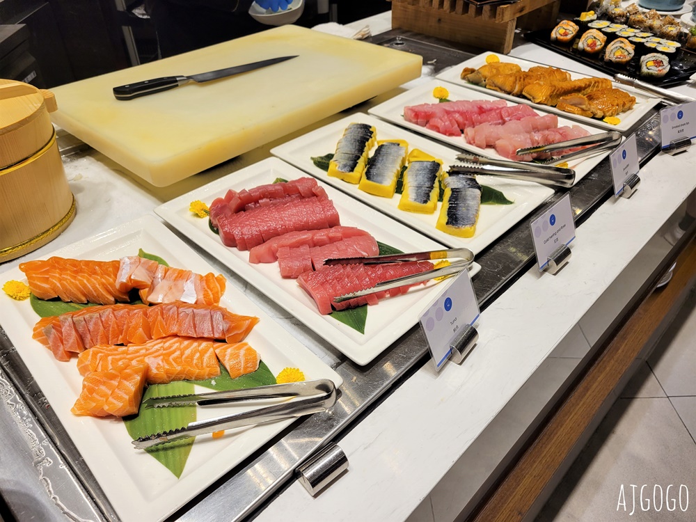 華航諾富特飯店 品坊西餐廳 平日晚餐菜色 海鮮、爐烤牛排吃到飽