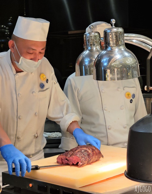 華航諾富特飯店 品坊西餐廳 平日晚餐菜色 海鮮、爐烤牛排吃到飽