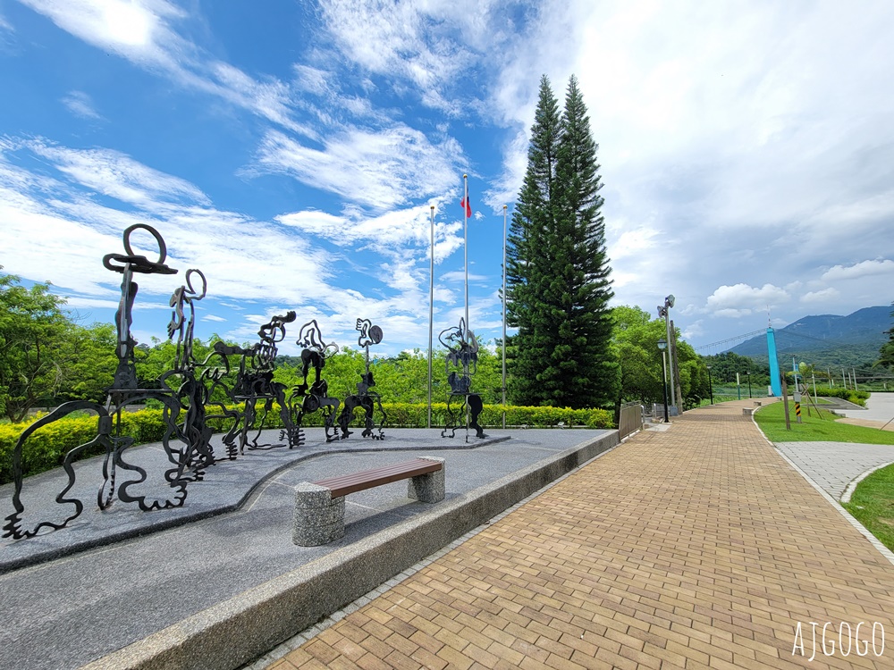 嘉義景點 竹崎親水公園 牛稠溪畔第一座親水公園 親水環境全面升級 夏季限定免費水樂園