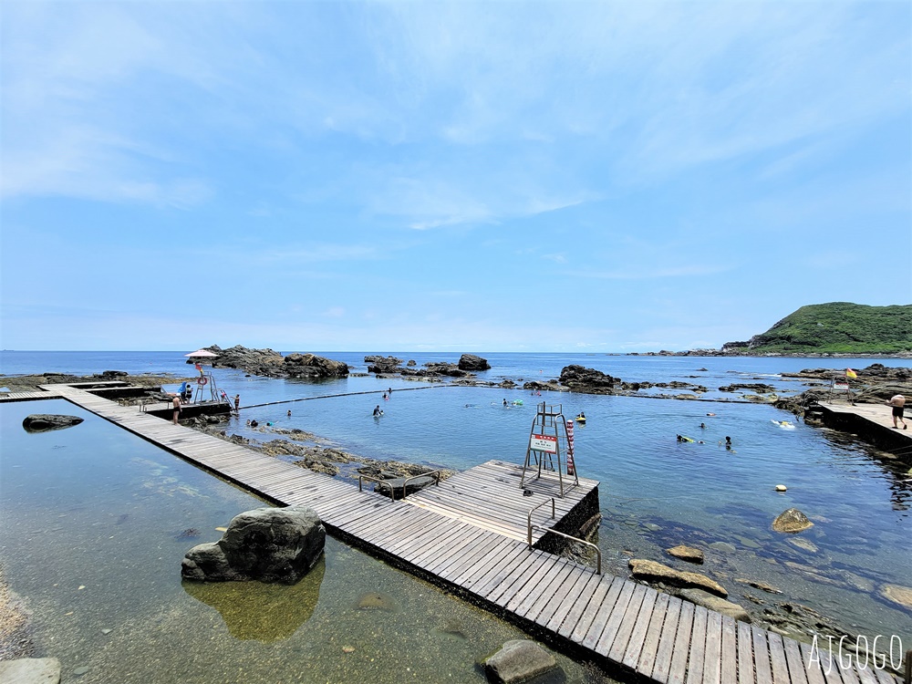 龍洞灣海洋公園 東北角海水浴場推薦 浮淺、水肺潛水、海洋獨木舟都能玩