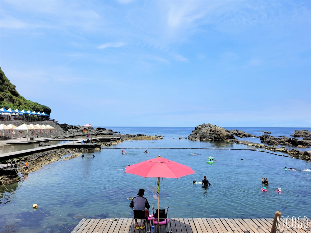 龍洞灣海洋公園 東北角海水浴場推薦 浮淺、水肺潛水、海洋獨木舟都能玩