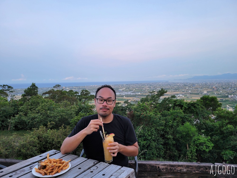 空ㄟ農場 宜蘭礁溪景觀餐廳 吃Pizza看百萬夜景很可以 接駁車、停車場分享