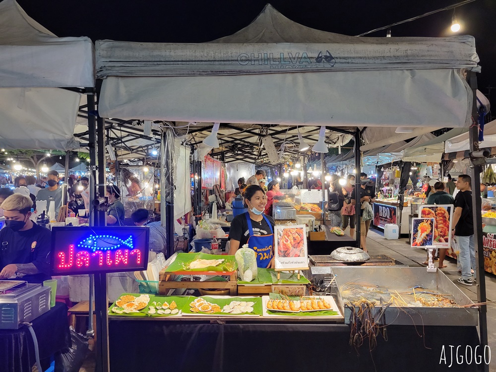 普吉鎮周末夜市推薦 Chillva Market 以原創商品與美食為賣點的夜市