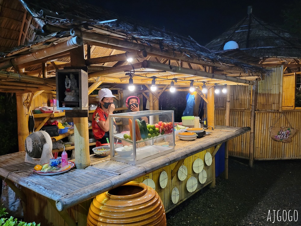 普吉島庭園餐廳 Som Tum Tyeong Non 在小木屋裡品味各種青木瓜沙拉與泰式料理