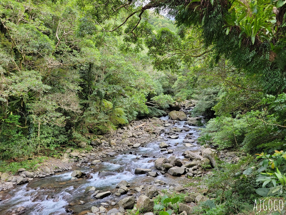 滿月圓國家森林遊樂區 好走的親子森林步道 沿著溪谷找大瀑布 便宜門票