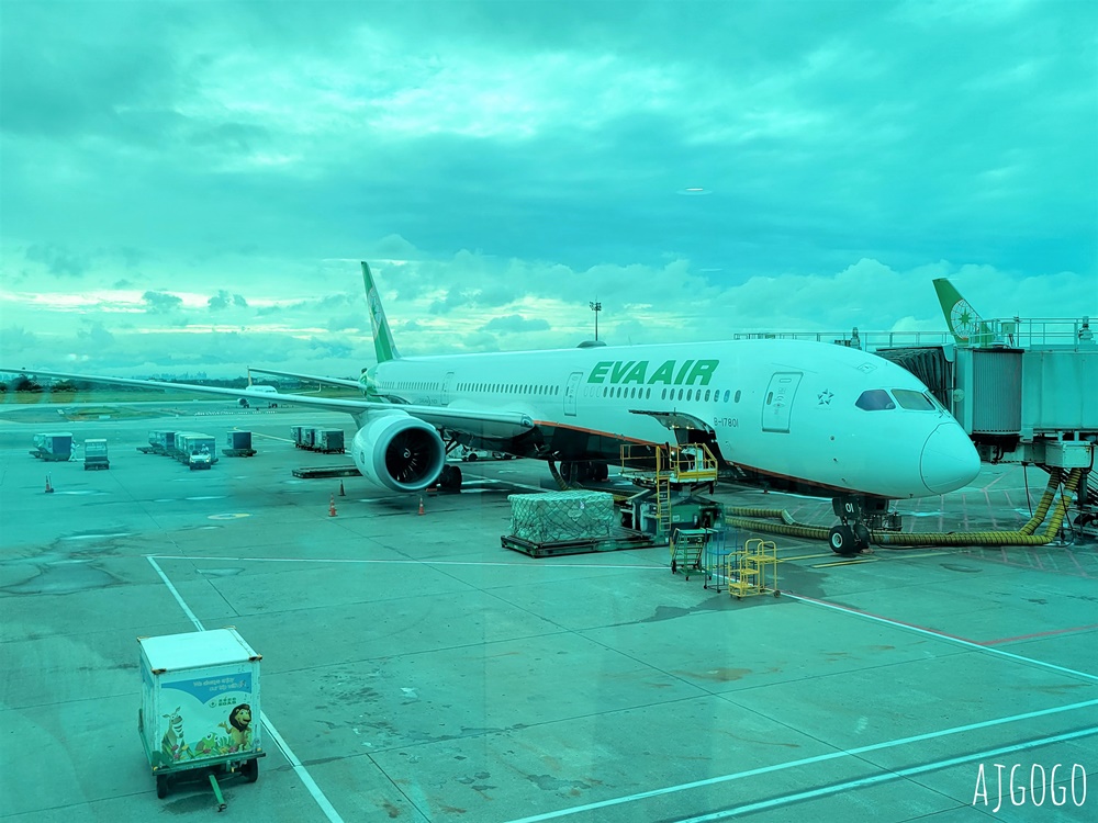 長榮航空 台北桃園-曼谷 787-10經濟艙飛機餐 開箱BR75