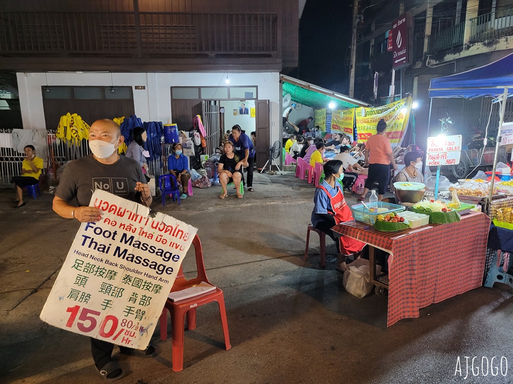 清邁 周六夜市 Wua Lai Walking Street 古城外的觀光市集 文創商品多