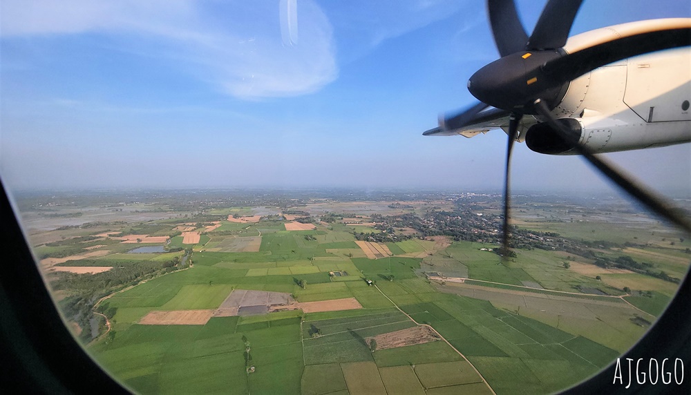 曼谷航空 PG213 曼谷BKK > 素可泰THS 經濟艙飛機餐、貴賓室 ATR72-600搭乘經驗分享