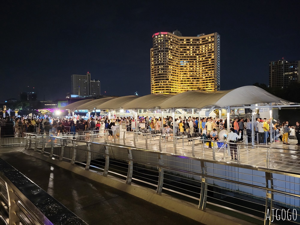 曼谷 白蘭花號遊船夜遊湄南河 泰式料理啤酒吃到飽 有傳統舞蹈與人妖表演