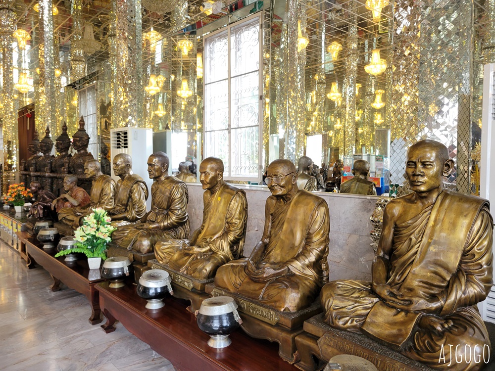 泰國最高佛像 Wat Muang 紅統廊曼寺的巨大金佛