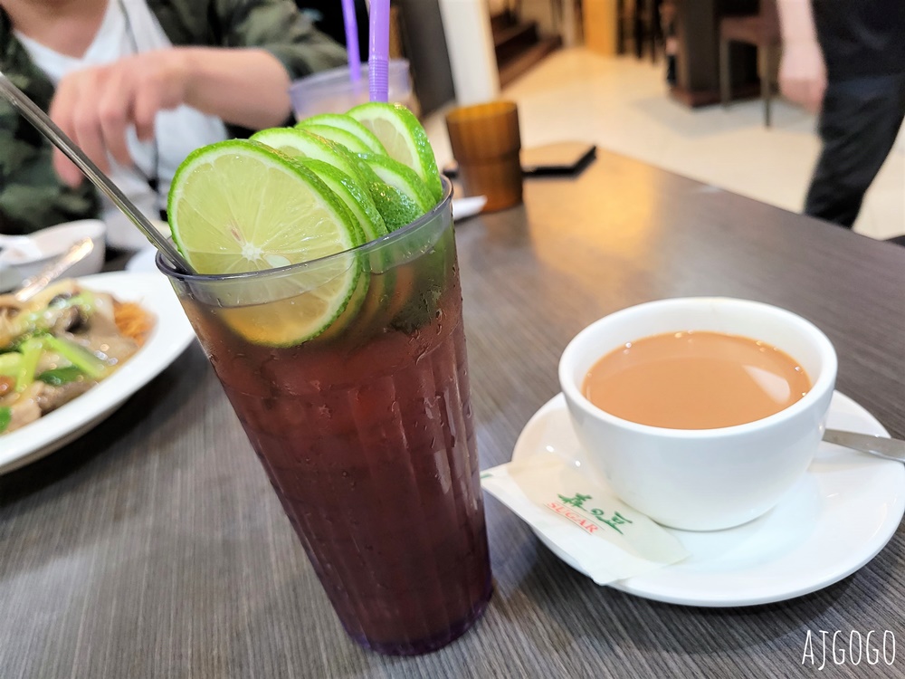 香港金寶茶餐廳 館前店 台中老牌港式茶餐廳 煲仔飯、鮮蝦腐皮捲好吃