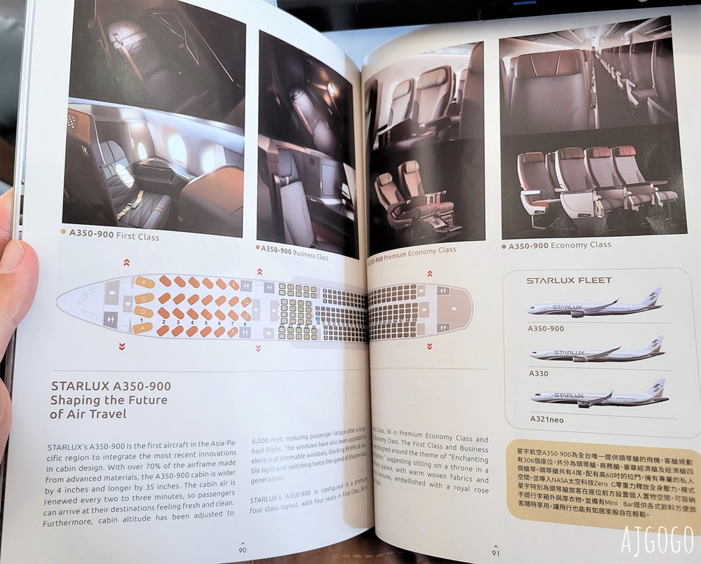 星宇航空 桃園-大阪機票 A330-900neo經濟艙飛機餐