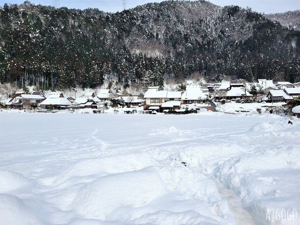 京都美山合掌村 茅草屋之鄉 冬季夢幻雪屋風景