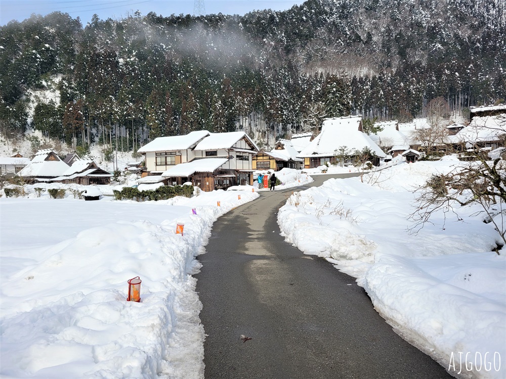 京都美山合掌村 茅草屋之鄉 冬季夢幻雪屋風景