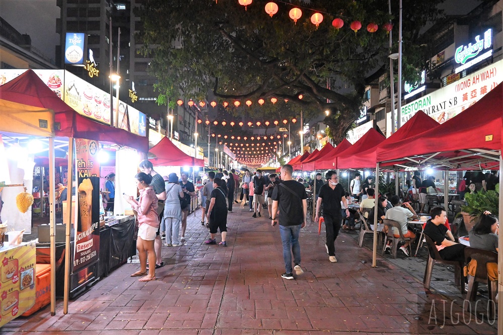 吉隆坡美食 黃亞華小食店 吉隆坡亞羅街夜市人氣餐廳 燒雞翅、沙爹好吃