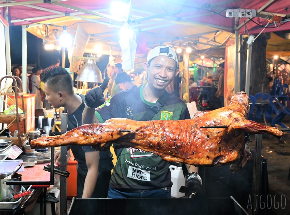 吉隆坡美食 黃亞華小食店 吉隆坡亞羅街夜市人氣餐廳 燒雞翅、沙爹好吃