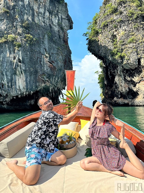 喀比長尾船私人奢華遊 海上跳島旅行 Poda島、雞島、萊莉海灘