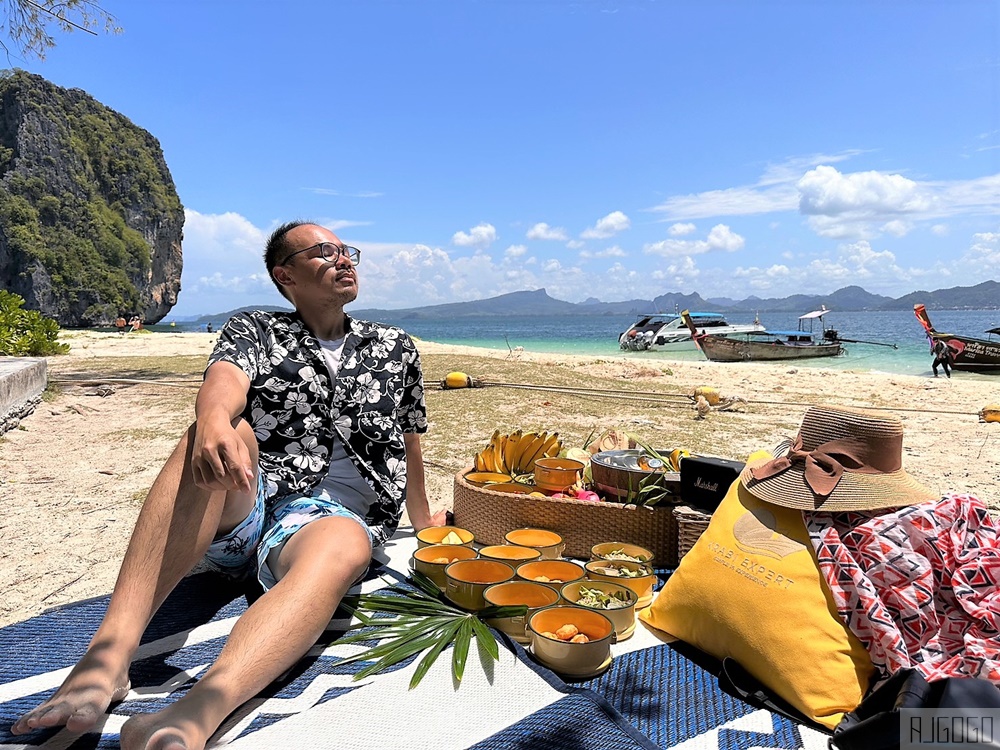 喀比長尾船私人奢華遊 海上跳島旅行 Poda島、雞島、萊莉海灘