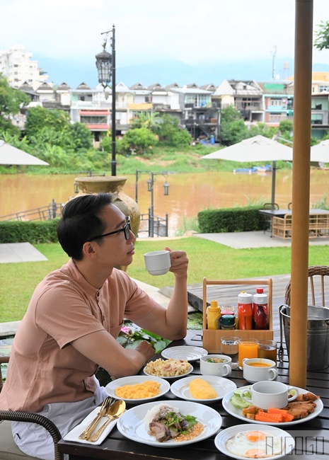 清邁 布里斯里平河濱水療度假村 Buri Sriping Riverside Resort 平河畔的古宅精品飯店