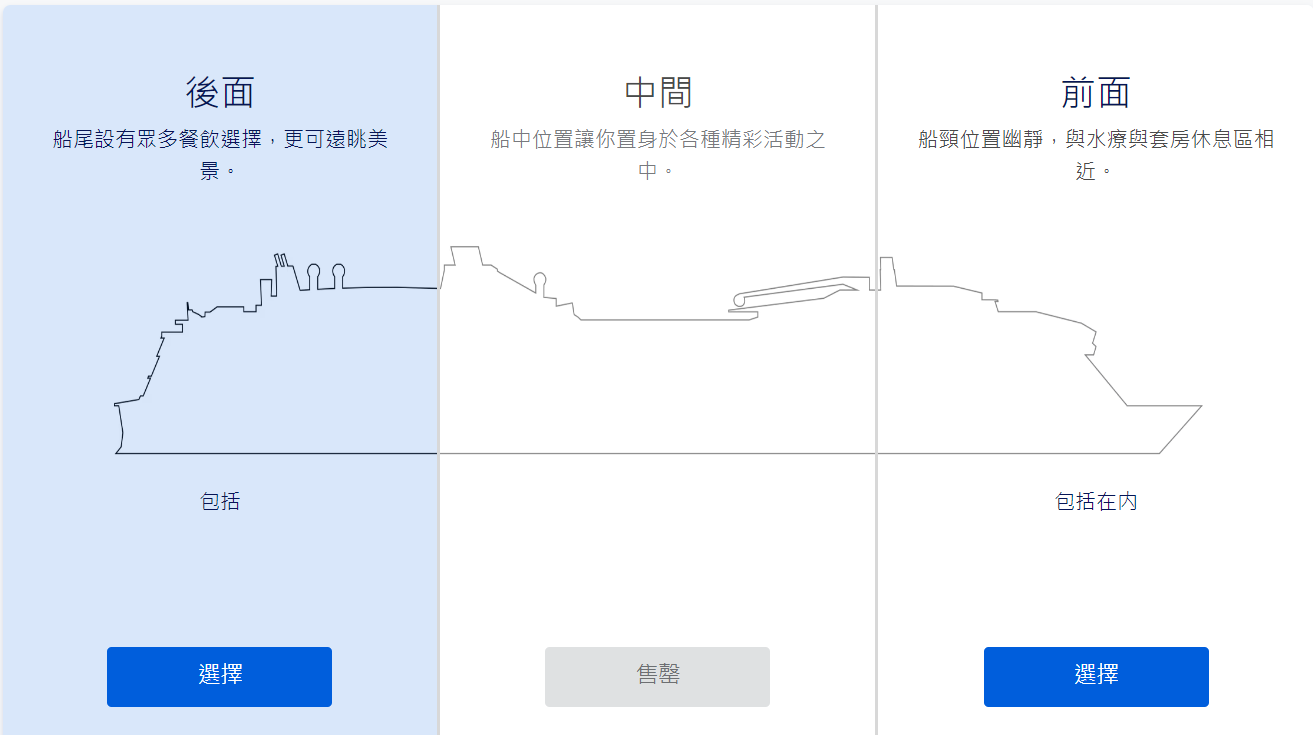 海洋光譜號 海景露臺房 遊輪房間怎麼選最好