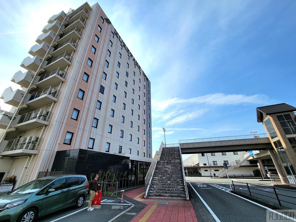 富士宮吳竹頂級旅館 雙人房、早餐、大浴場、停車場 JR富士宮車站前