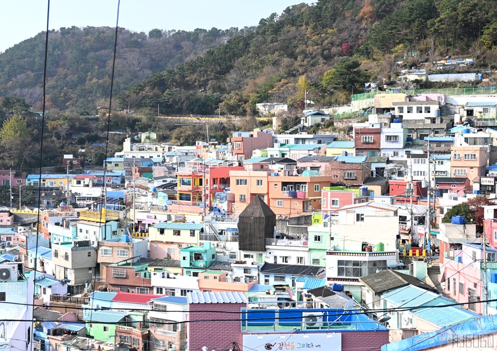 釜山 甘川文化村 絕美彩色山城藝術村 交通攻略