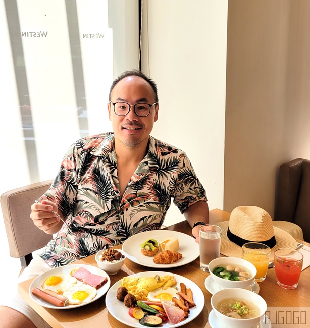 桃園大溪笠復威斯汀度假酒店 早餐 知味西餐廳 麵包選擇也太多了吧