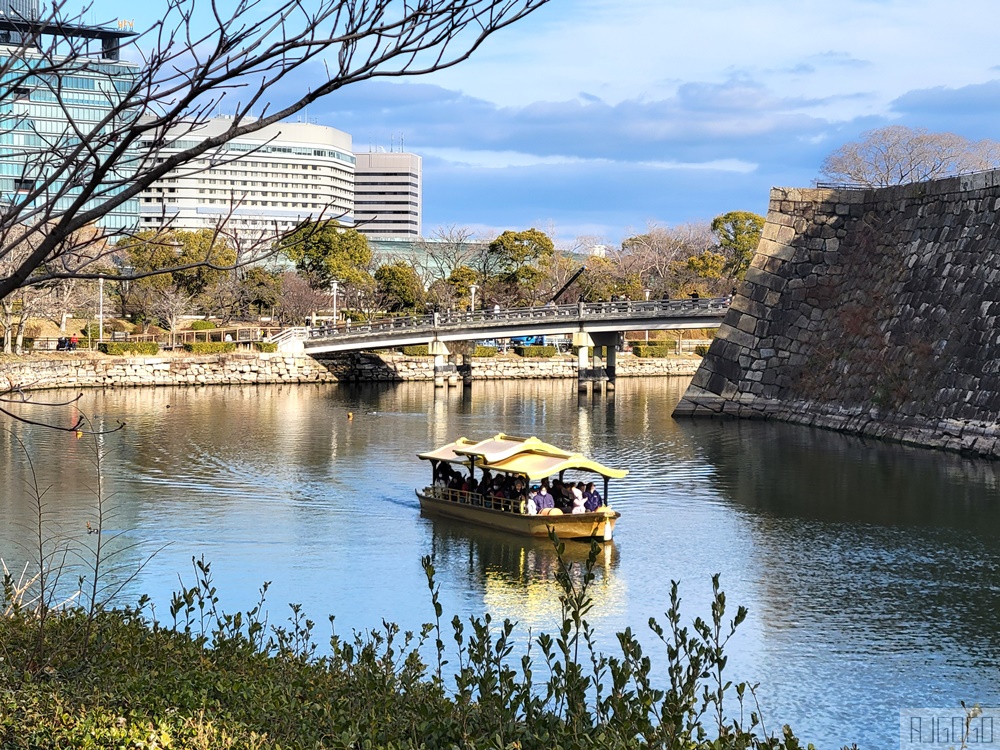 2025大阪景點 大阪城御座船 護城河遊船之旅 大阪周遊卡/樂遊卡免費搭乘